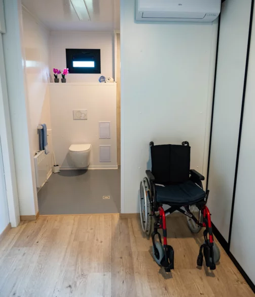 Een compleet ingerichte zorgunit